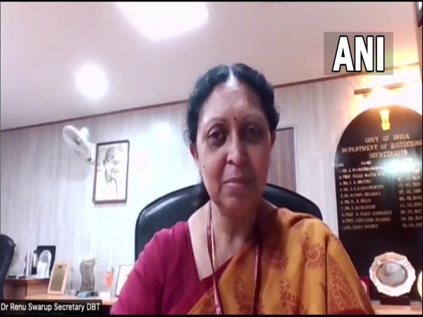 Secretary of Department of Biotechnology Dr Renu Swarup (Photo/ANI)