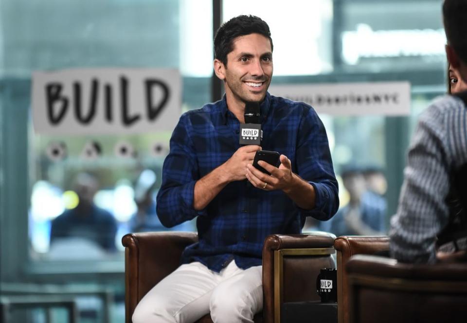 Nev Schulman talks <em>Catfish</em> at Build Series on August 31, 2017. (Photo: Daniel Zuchnik/WireImage)