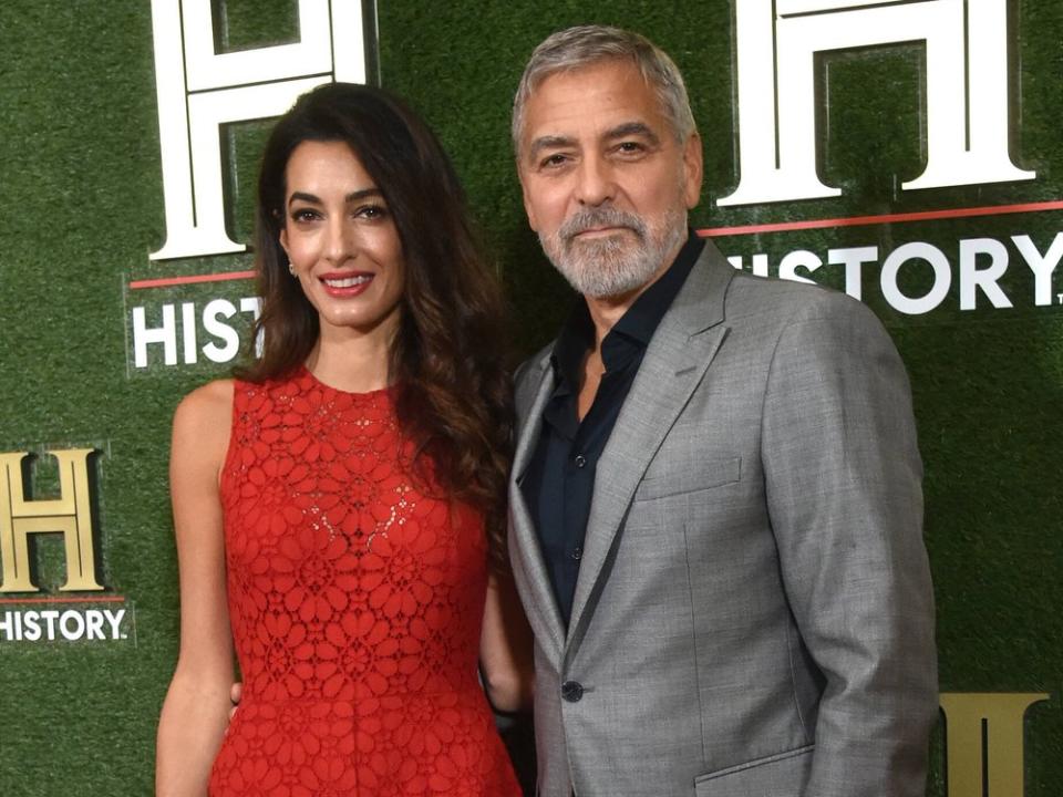 Amal und George Clooney am vergangenen Wochenende in Washington. (Bild: imago/MediaPunch)