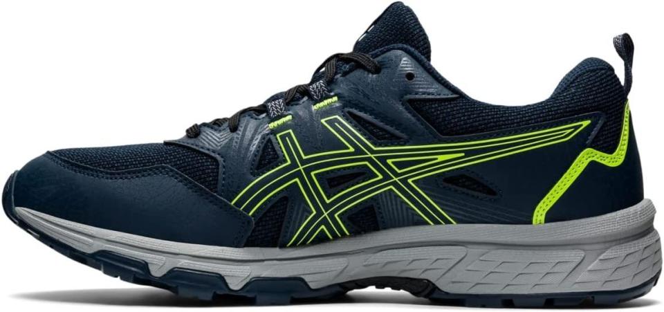 If you're a runner, you already know that ASICS makes great, high-quality performance sneakers in a ton of fun colors. These shoes have just enough cushion and come in 28 colors in men's sizes 7-15, with wide and extra-wide options. Promising review: 