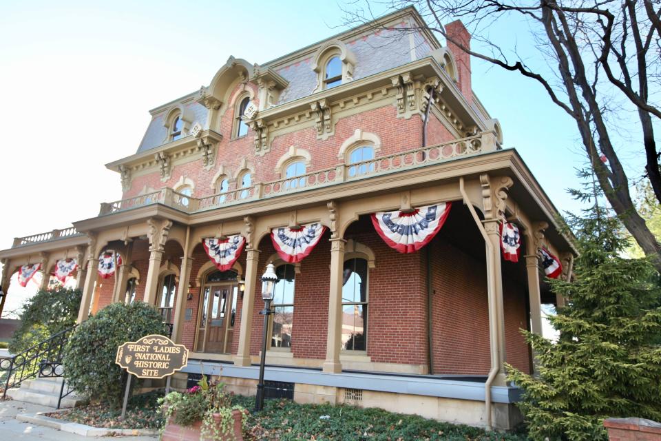 The home where Ida and William McKinley once lived in downtown Canton is now part of the First Ladies National Historical Site.