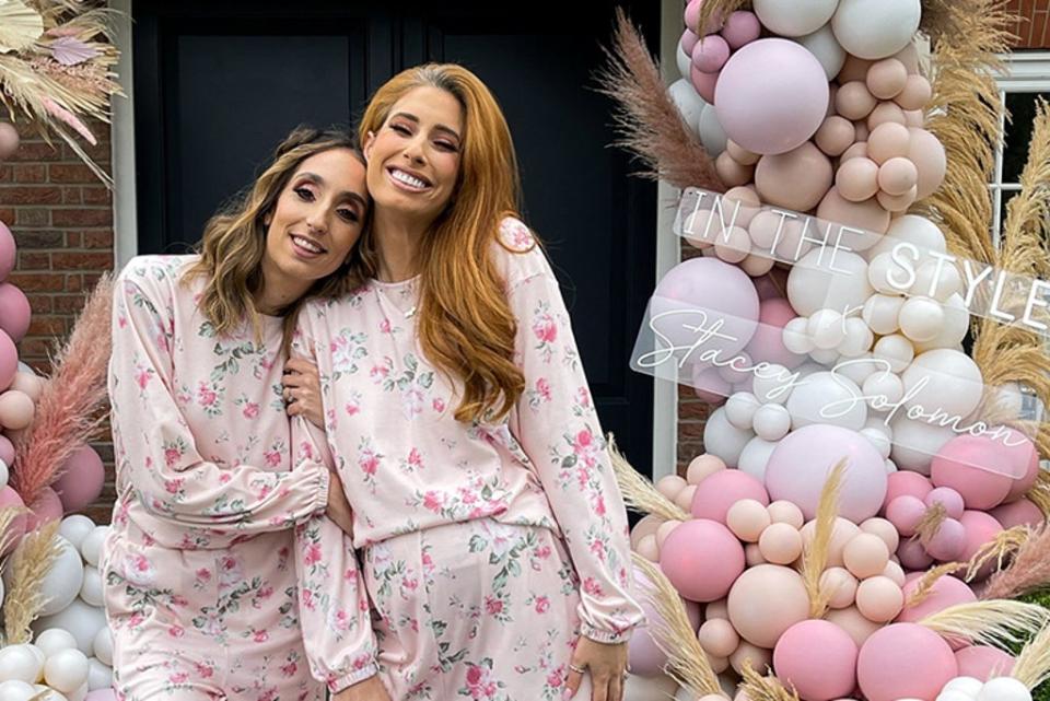 Stacey Solomon, right, has a clothing collection with In The Style (In The Style)