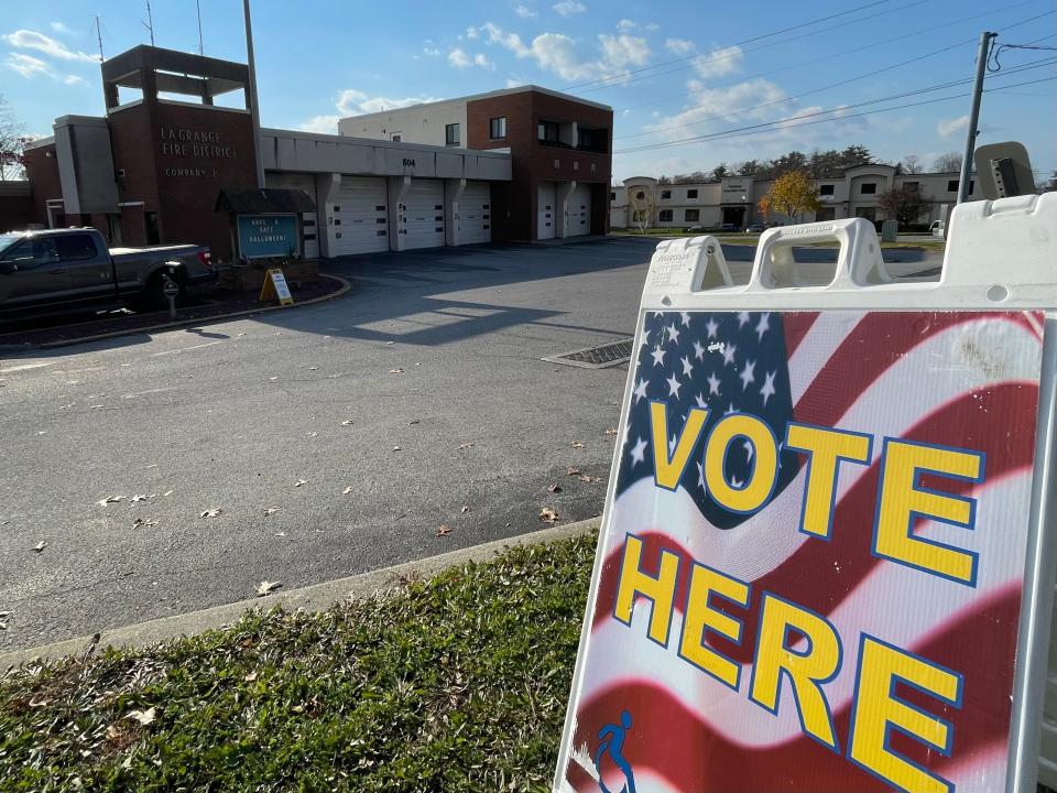 LaGrange voters cast their ballots Tuesday in the 2023 election.