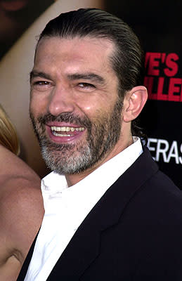 Antonio Banderas at the L.A. premiere of MGM's Original Sin