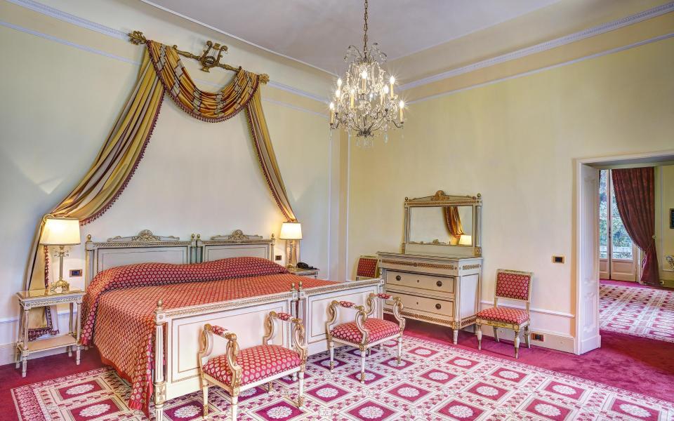 A bedroom at Villa d'Este