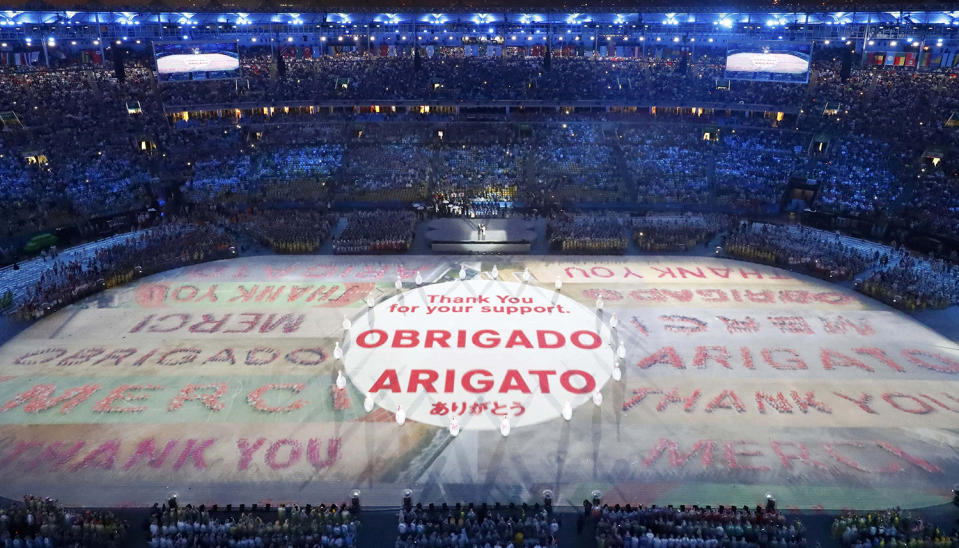 2016 Rio Olympics – Closing ceremony