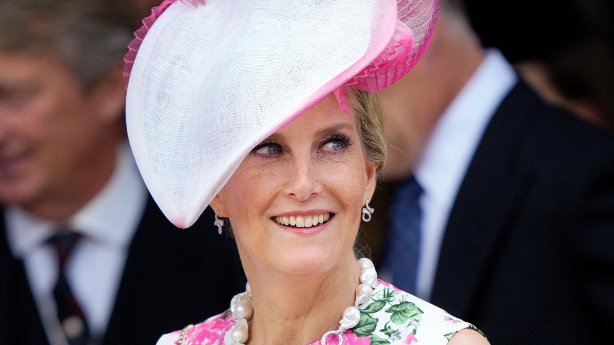  Duchess Sophie's flattering bob from 2011 is stunning. Seen here the Duchess of Edinburgh attends The Order of The Garter service 