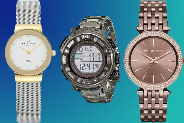 Watches by Fossil, Michael Kors, and more are half price or lower—today only