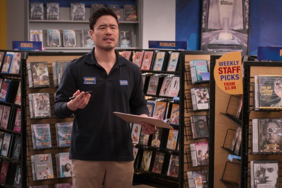 As Timmy in ‘Blockbuster’ (Netflix)