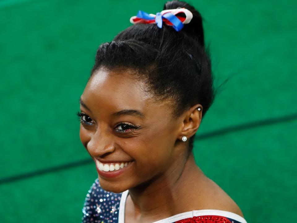 Simone Biles 2016 bei den Olympischen Spielen in Rio (Bild: Copyright (c) 2020 Salty View/Shutterstock.  No use without permission.)