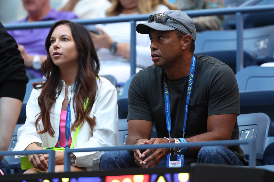Erica Herman is seeking to be released from an NDA she allegedly signed with Tiger Woods in 2017. (Photo by Matthew Stockman/Getty Images)
