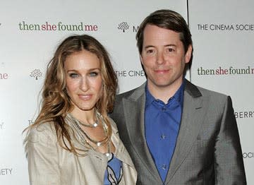 Sarah Jessica Parker and Matthew Broderick at the New York premiere of ThinkFilm's  Then She Found Me