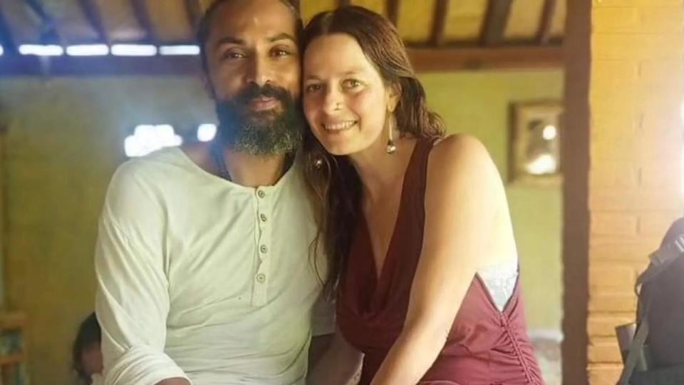 The couple reportedly live in Bali with Mr Kross’ two sons. Picture: Facebook