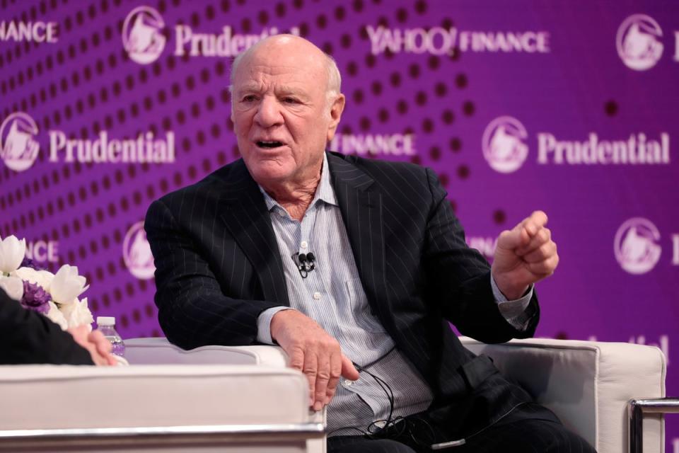 Media mogul Barry Diller is reportedly trying to acquire the largest shareholder in Paramount, which would give him control of the legacy studio. ((Photo by Cindy Ord/Getty Images for Yahoo))