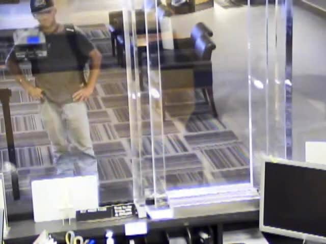 The Fort Walton Beach Police Department is searching for the man pictured after he allegedly robbed Regions Bank on Beal Parkway Wednesday. Anyone with information is asked to contact Detective James at tjames@fwb.org or at 850-833-9546.
