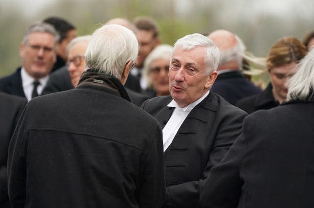 Betty Boothroyd funeral