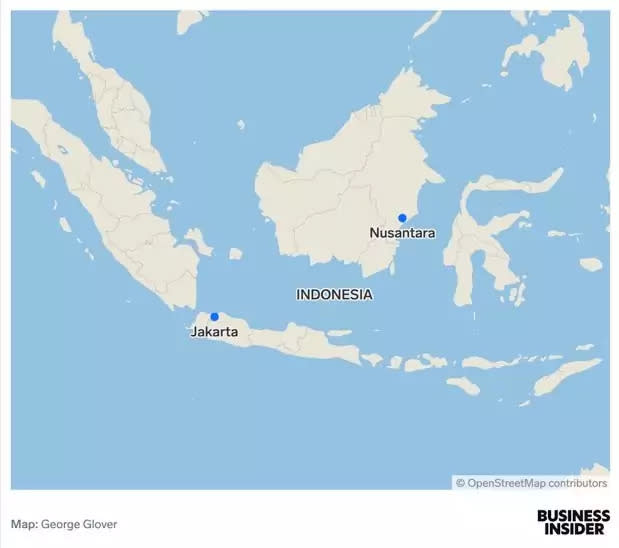 „Nusantara“ bedeutet grob übersetzt „die äußeren Inseln“.