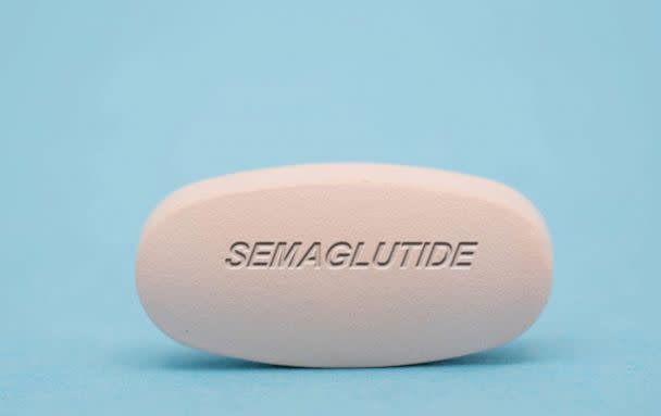 PHOTO: Semaglutide pill is shown in this undated file photo.  (Science Photo Library via Getty Images, FILE)