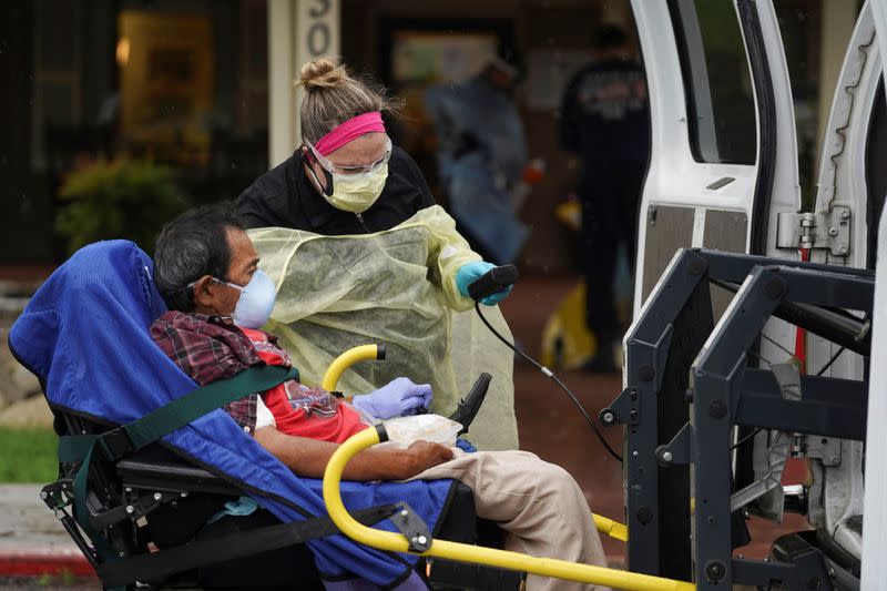 The spread of the coronavirus disease (COVID-19) in San Antonio