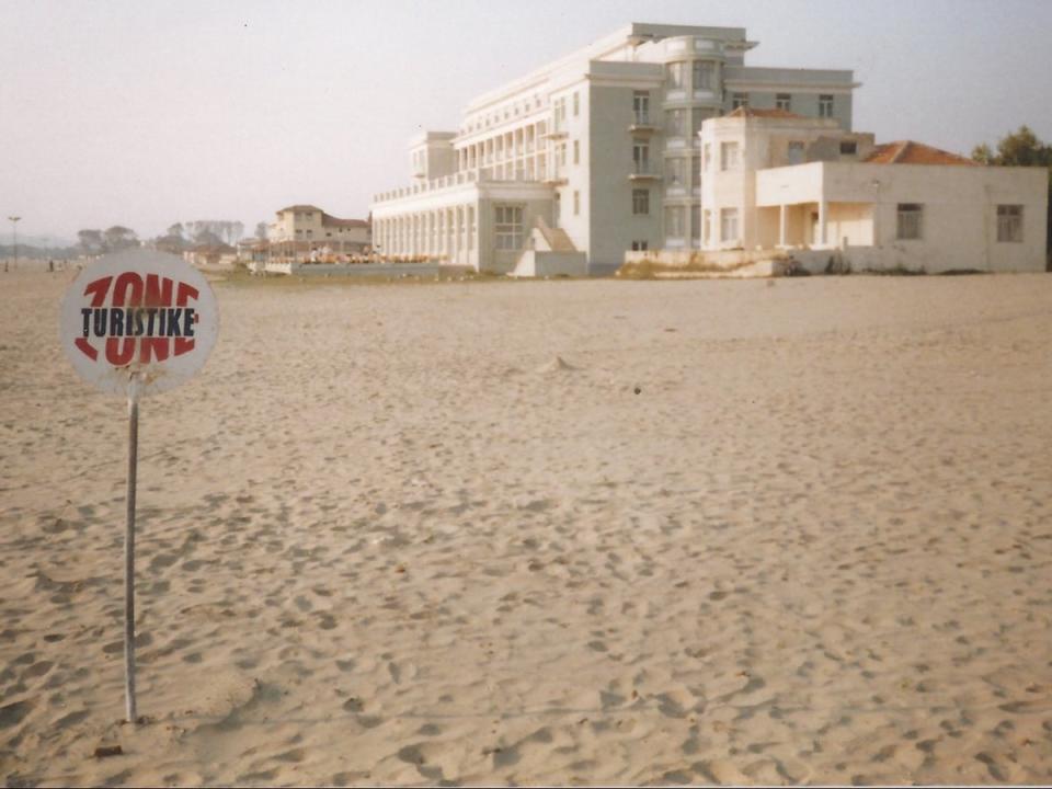 Distant dream: the beach at Durres in 1989, when tourism to Albania was strictly controlled (Simon Calder)