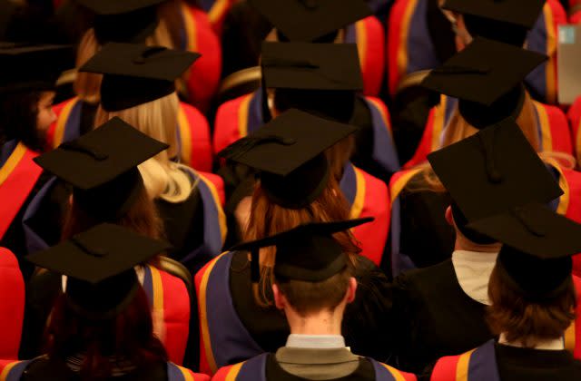 A graduation ceremony