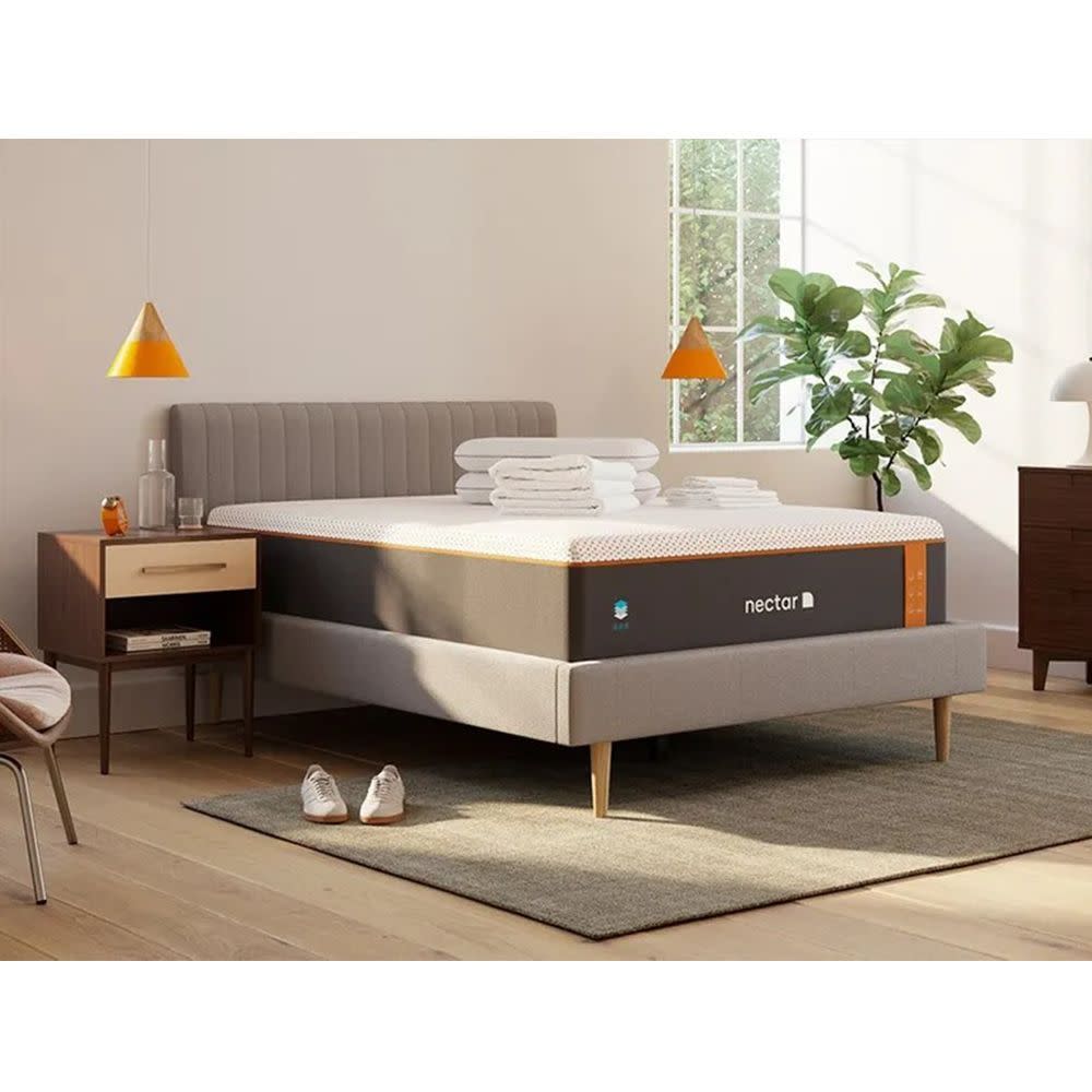 <p><a href="https://go.redirectingat.com?id=74968X1596630&url=https%3A%2F%2Fwww.nectarsleep.com%2Fpremier-copper-mattress&sref=https%3A%2F%2F" rel="nofollow noopener" target="_blank" data-ylk="slk:Shop Now;elm:context_link;itc:0;sec:content-canvas" class="link rapid-noclick-resp">Shop Now</a></p><p>The Nectar Premier Copper Mattress</p><p>nectarsleep.com</p><p>$1249.00</p>