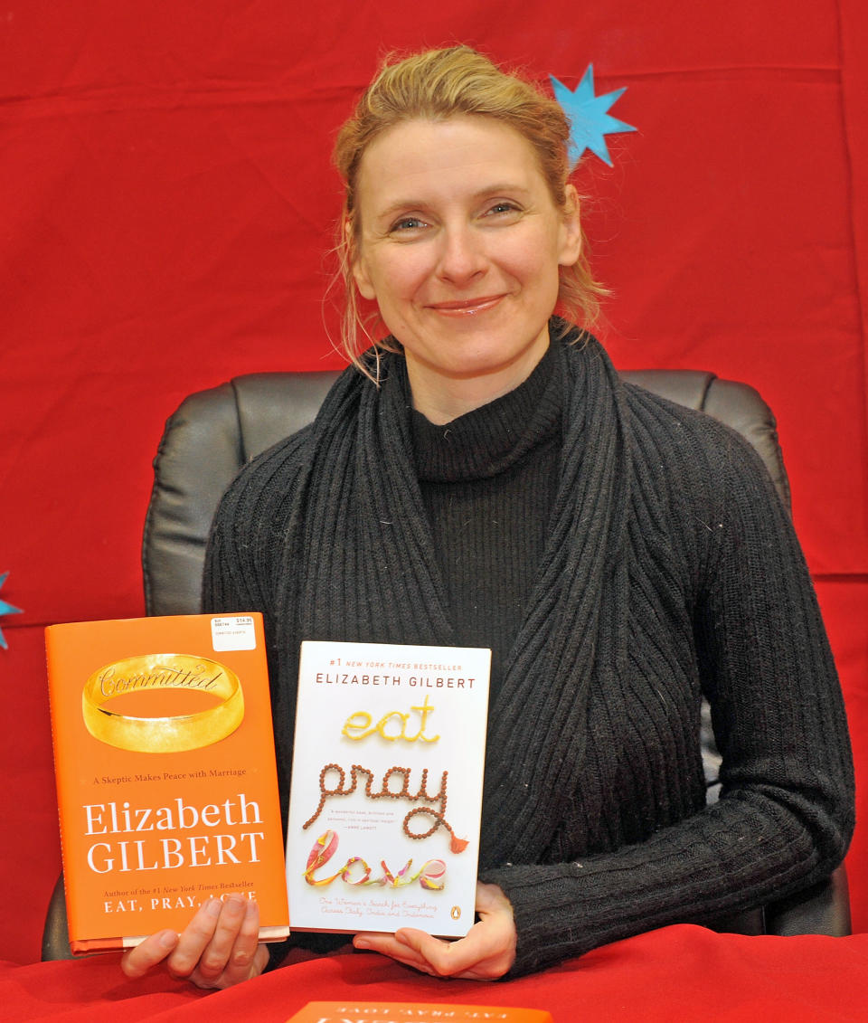 Elizabeth Gilbert author of "Eat, Pray, Love"