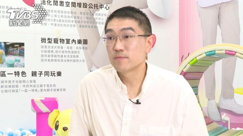 國民黨基隆市長參選人謝國樑。（圖／TVBS）