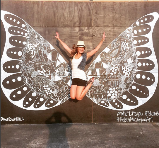 Kelsey Montague’s viral #WhatLiftsYou project is now lifting spirits in New Orleans