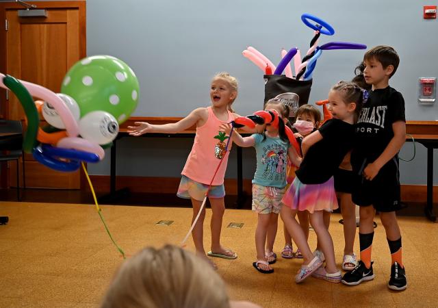 At Dudley library, a fun start to summer vacation