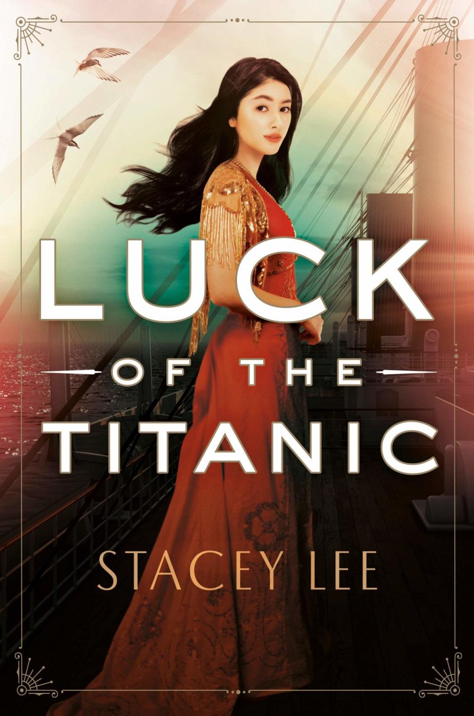 1912, The Sinking of the TitanicBritish Chinese teen Valora Luck has smuggled herself onboard the Titanic and talked her way into first class, where she hopes to reunite with her twin brother, Jamie, who is with fellow Chinese laborers in third class. Not long after trying to convince a part owner of the Ringling Brothers Circus to take them on as acrobats, the ship hits an iceberg, and it quickly becomes a fight for survival.  Get it from Bookshop or from your local indie via Indiebound here.