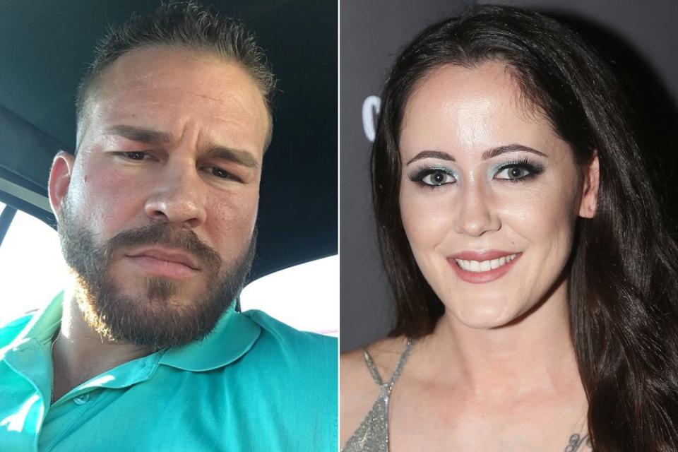 Nathan Griffith and Jenelle Evans | Nathan Griffith/Twitter; Bruce Glikas/Getty