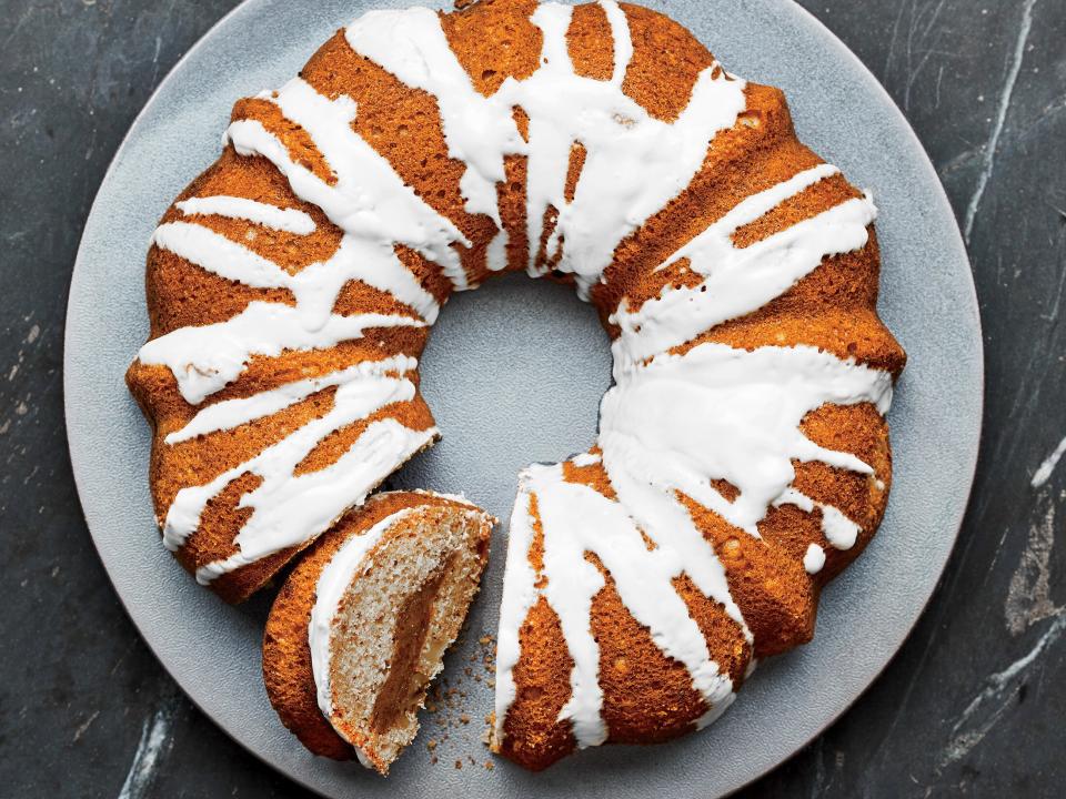 Orange-Walnut Coffee Cake