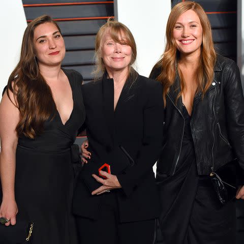 Karwai Tang/WireImage Madison Spacek, Sissy Spacek, and Schuyler Fisk