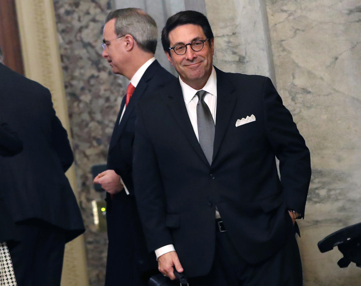 President Donald Trump's personal lawyer Jay Sekulow arrives at the U.S. Capitol on Feb. 3, 2020 in Washington, DC. (Photo: Mark Wilson via Getty Images)