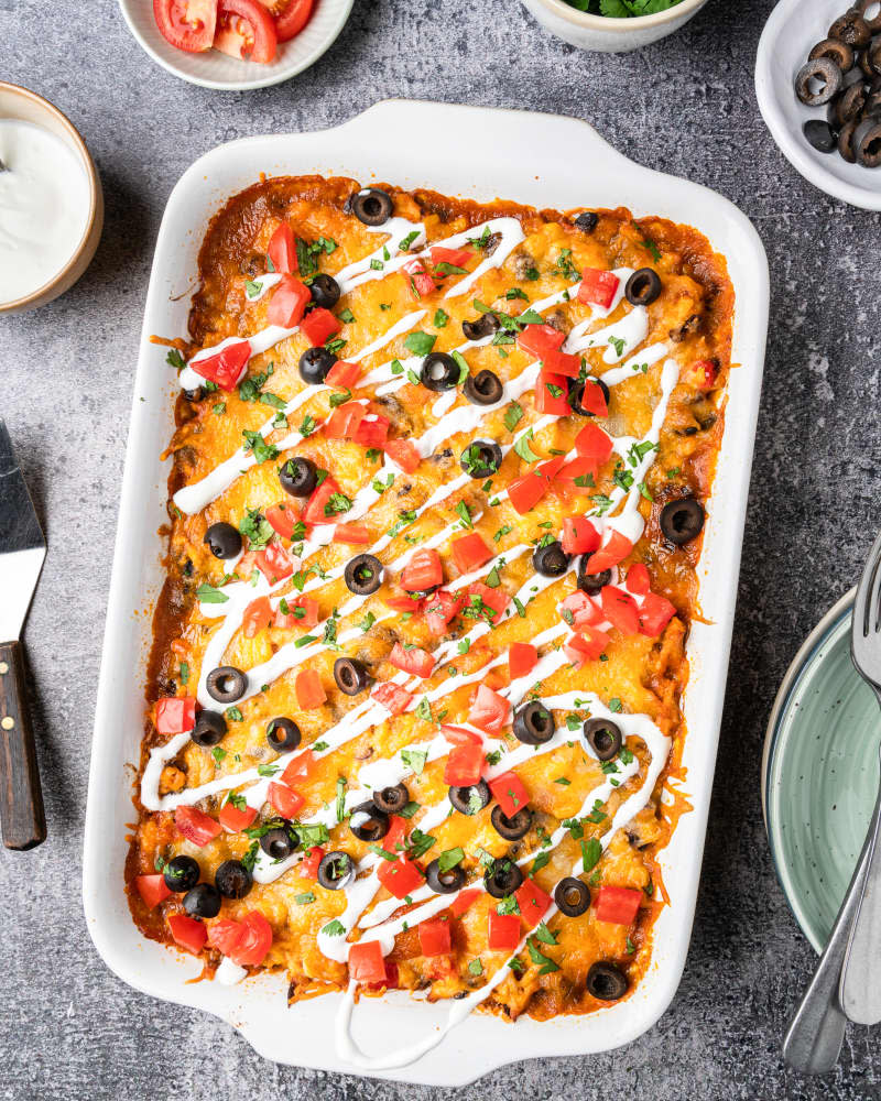 Chicken Enchilada Casserole 