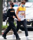 <p>Songstress Dua Lipa and boyfriend Anwar Hadid are making the most of their quarantine experience. They’re currently staying in a London Airbnb because Dua’s flat flooded. </p><p>Though they’re enjoying their time together, Anwar misses his sisters. “Of course Anwar misses his family, and soon we’ll hopefully get to go back and see them,” <a href="https://www.elle.com/culture/celebrities/a31943034/dua-lipa-future-nostalgia-interview/" rel="nofollow noopener" target="_blank" data-ylk="slk:Dua told Elle;elm:context_link;itc:0;sec:content-canvas" class="link ">Dua told Elle</a>. </p><p><a href="https://www.instagram.com/p/CC0-EKlsJXd/" rel="nofollow noopener" target="_blank" data-ylk="slk:See the original post on Instagram;elm:context_link;itc:0;sec:content-canvas" class="link ">See the original post on Instagram</a></p>