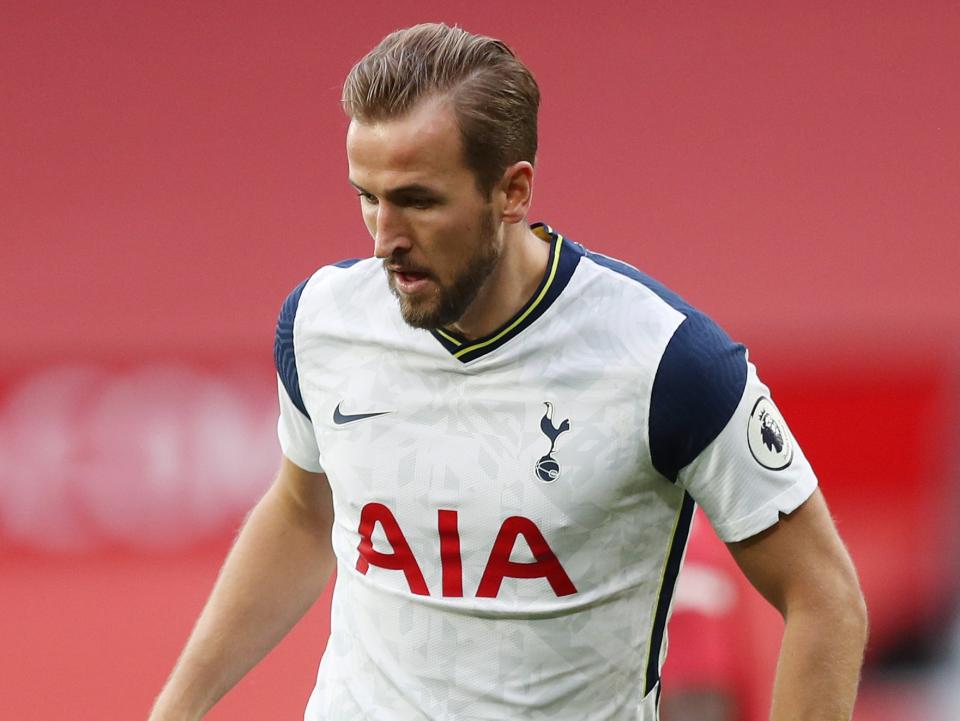 Tottenham striker Harry Kane (Tottenham Hotspur FC via Getty Images)