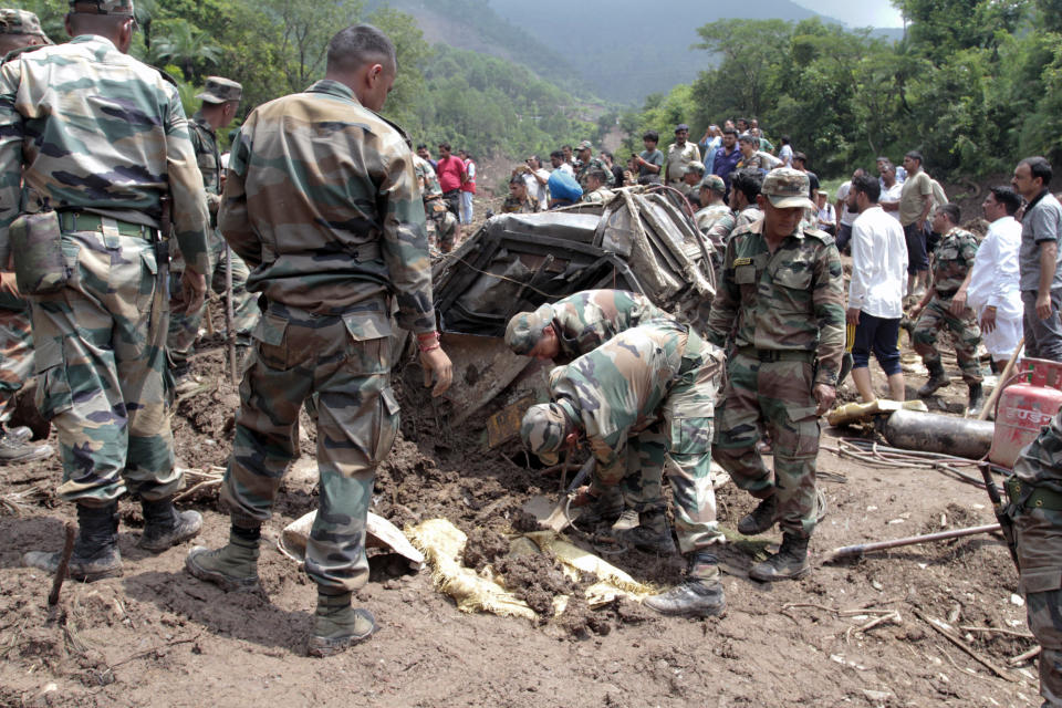 India Landslide