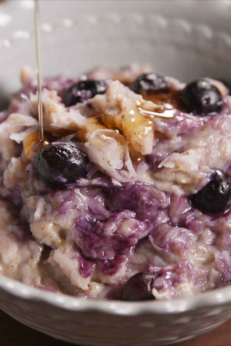 Blueberry Slow-Cooker Oatmeal