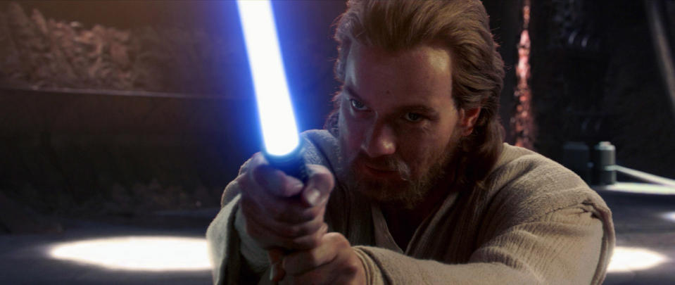Ewan McGregor as Obi-Wan Kenobi in 'Star Wars: Episode II--Attack of the Clones' (Photo: Twentieth Century-Fox Film Corporation. All rights reserved/Courtesy Everett Collection)