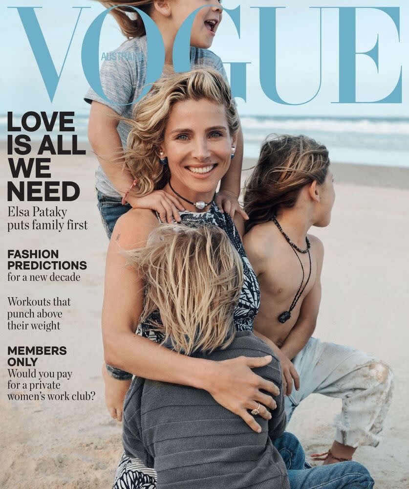 Elsa Pataky for Vogue Australia | Benny Horne for VOGUE Australia