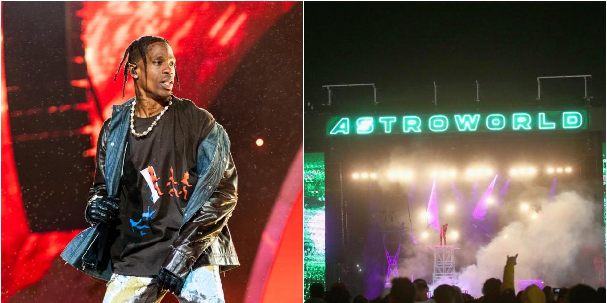 Travis Scott's Astroworld Festival.