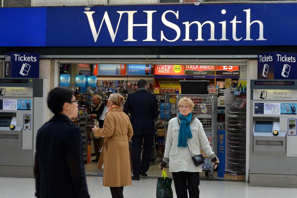 WH Smith resumed dividends for investors (John Stillwell/PA) (PA Wire)