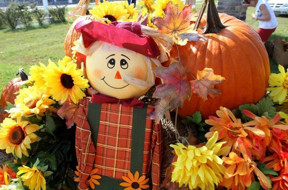 Fall decorations are seen throughout South Mississippi as people make their the way to fall festivals, hayrides, pumpkin patches and trunk or treat. Tim Isbell/Sun Herald file