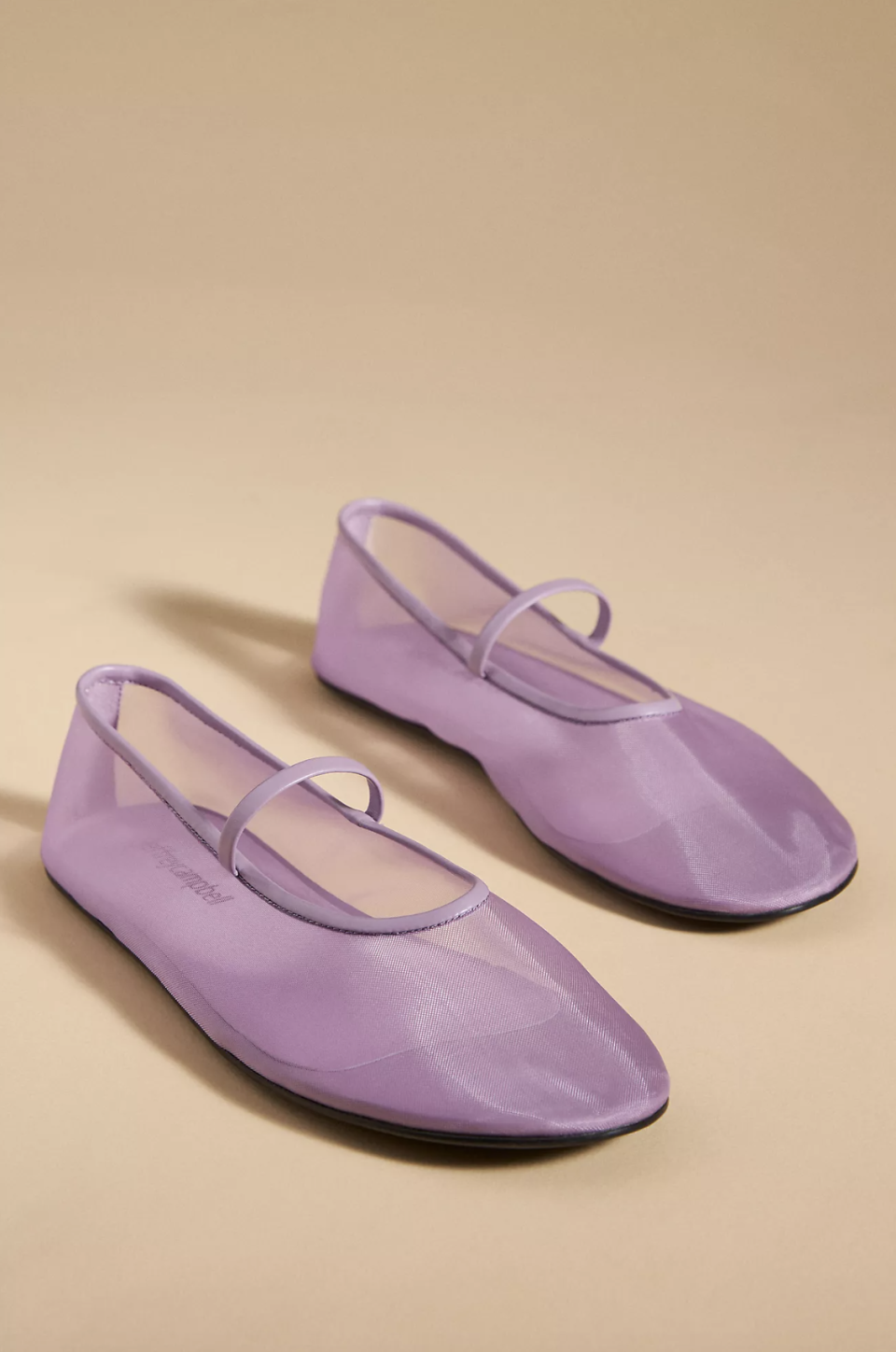 Jeffrey Campbell Swan-Lake Mesh Flats (Photo via Anthropologie)