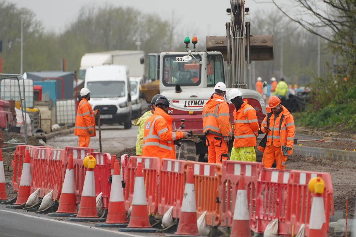 SGN roadworks <i>(Image: Sussex News and Pictures)</i>