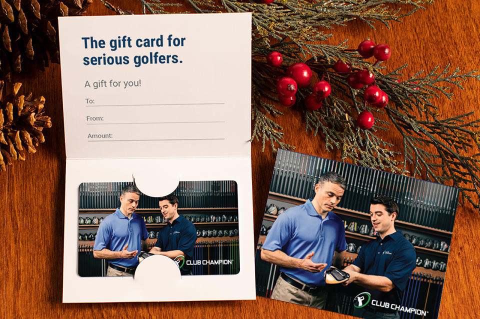 Club Champion gift card