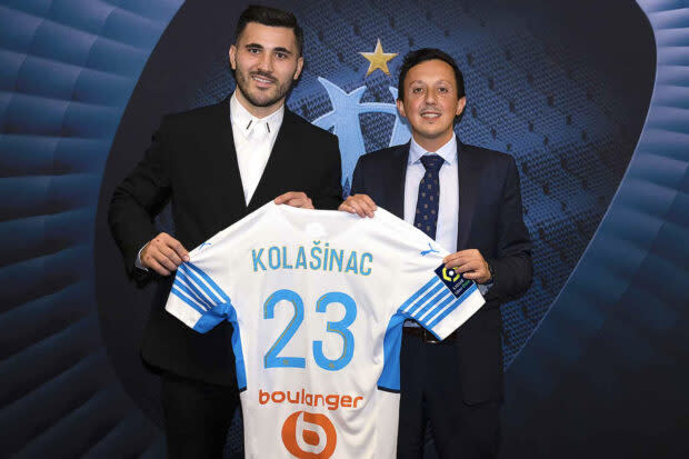 Sead Kolasinac est un joueur de l’OM jusqu’en 2023.