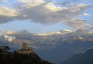 <p>Cly Castle, overlooking the Aosta Valley in Saint-Denis, Italy // 2016</p>